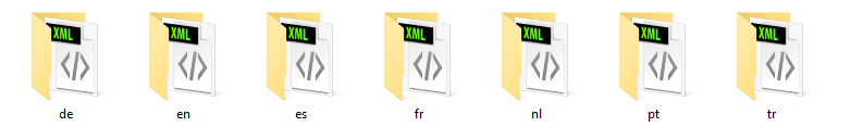 Language Folders